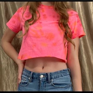 Tie Dye Crop Top